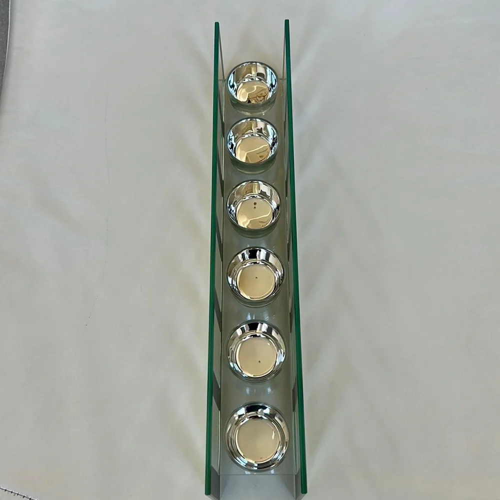 Morden Glass Candle holder